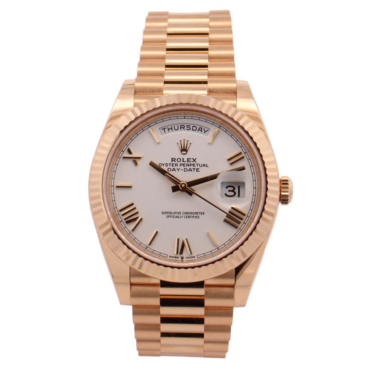 Rolex Day-Date Rose Gold 40mm
