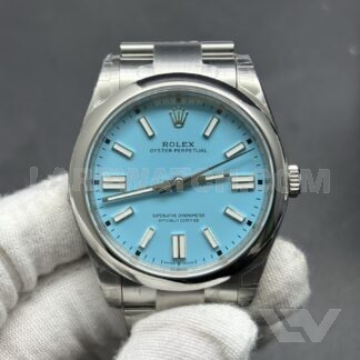 Rolex Oyster Perpetual 41mm Blue Dial Stainless Steel