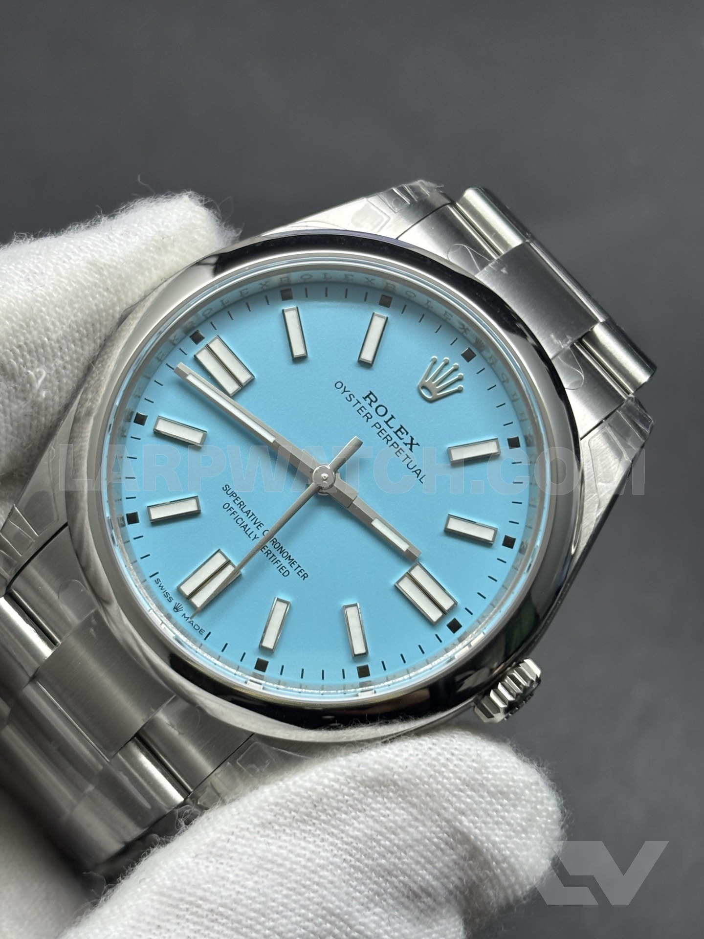Rolex Oyster Perpetual 41mm Blue Dial Stainless Steel