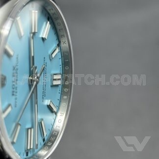 Rolex Oyster Perpetual 41mm Blue Dial Stainless Steel