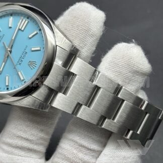 Rolex Oyster Perpetual 41mm Blue Dial Stainless Steel