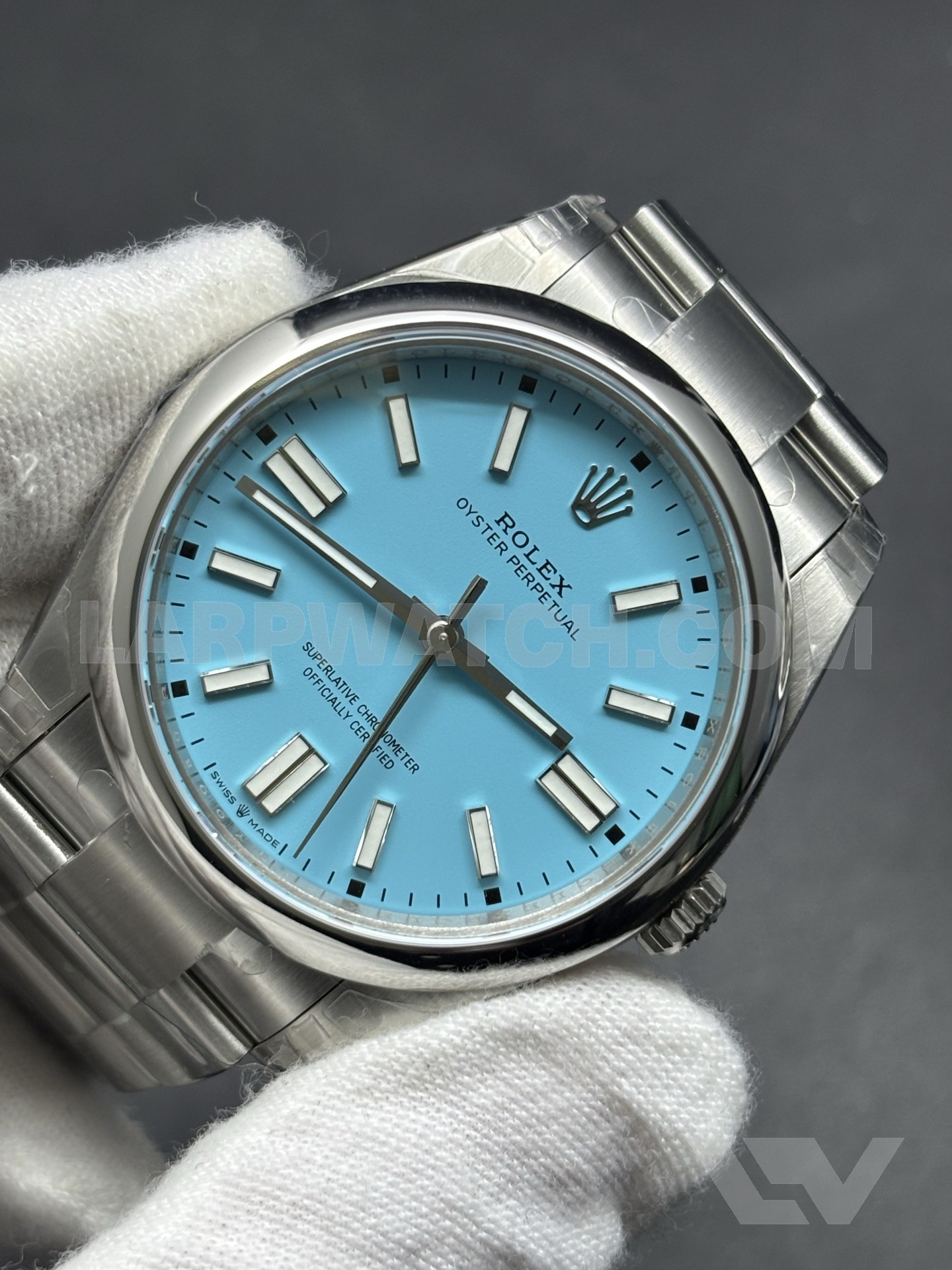Rolex Oyster Perpetual 41mm Blue Dial Stainless Steel