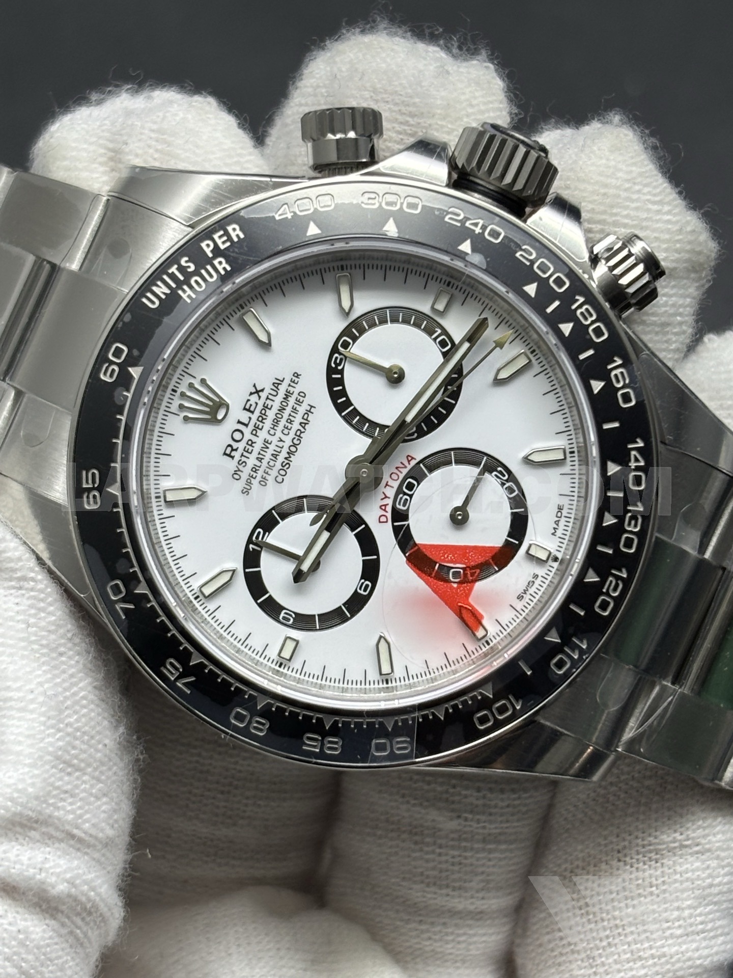 Rolex Cosmograph Daytona 40mm White Dial Stainless Steel