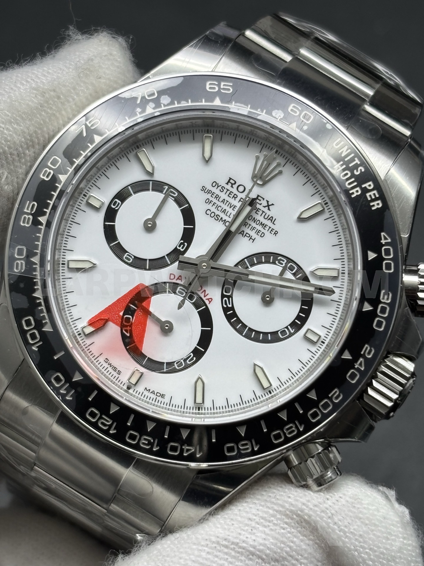 Rolex Cosmograph Daytona 40mm White Dial Stainless Steel