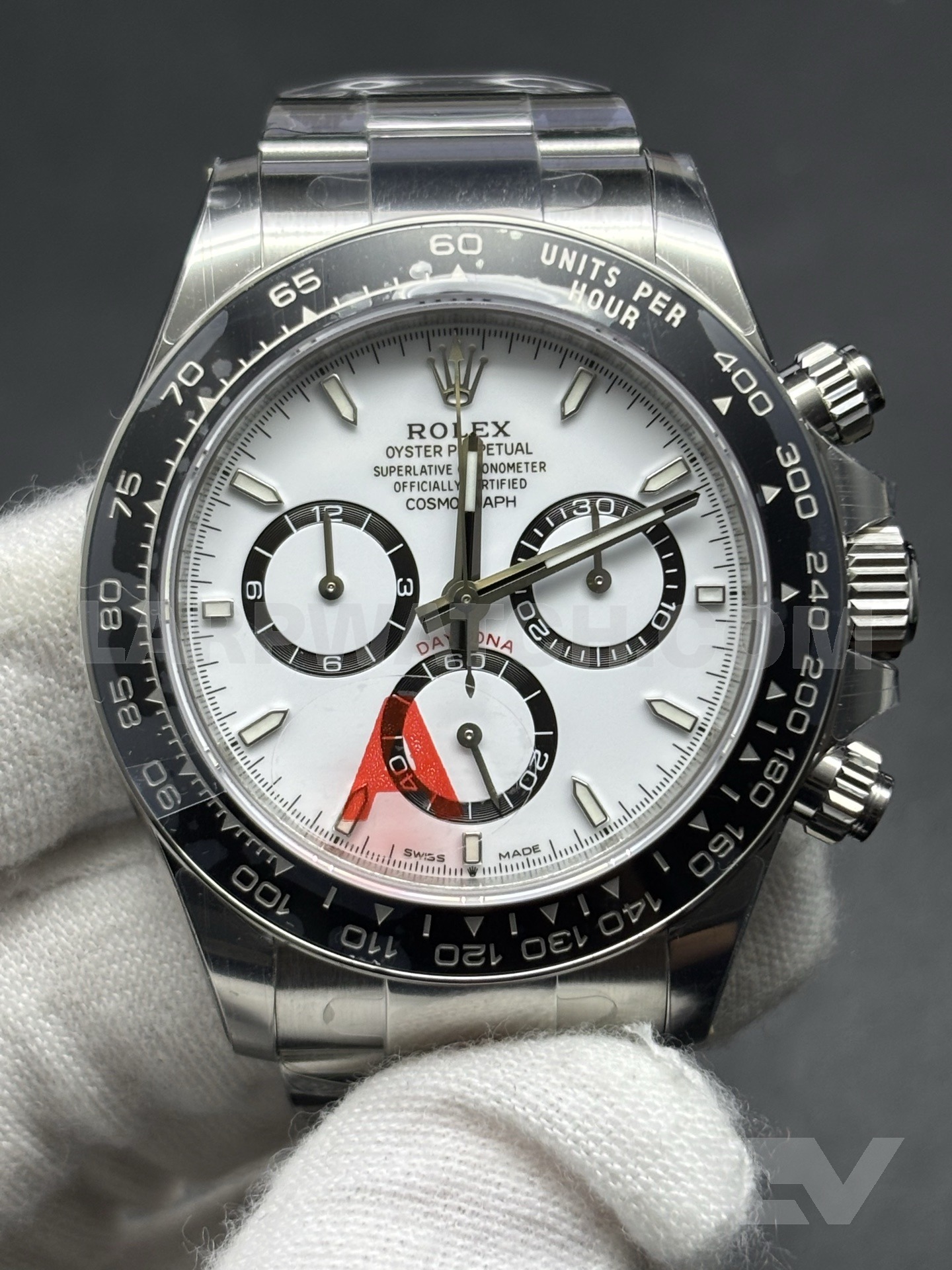 Rolex Cosmograph Daytona 40mm White Dial Stainless Steel