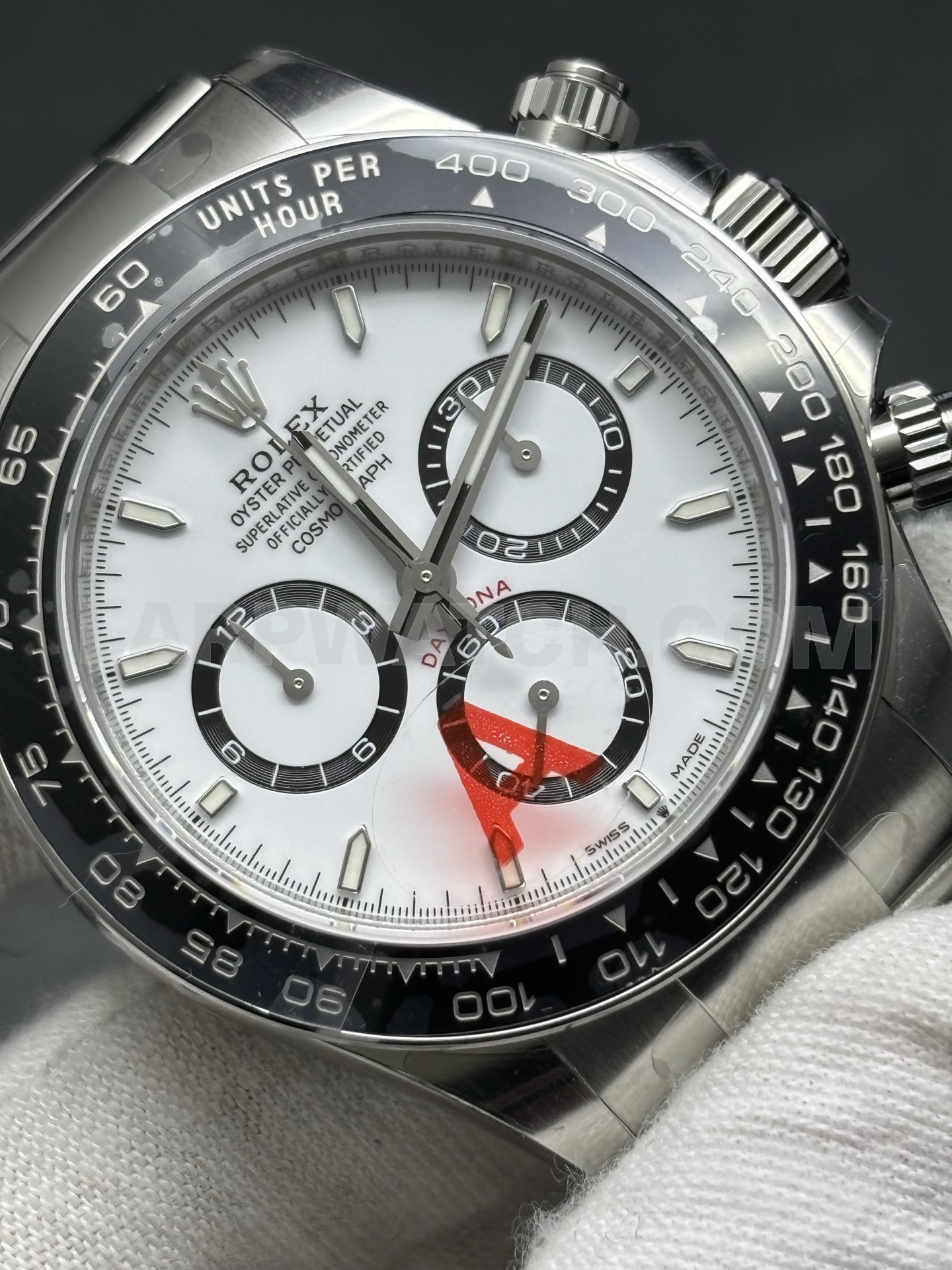 Rolex Cosmograph Daytona 40mm White Dial Stainless Steel