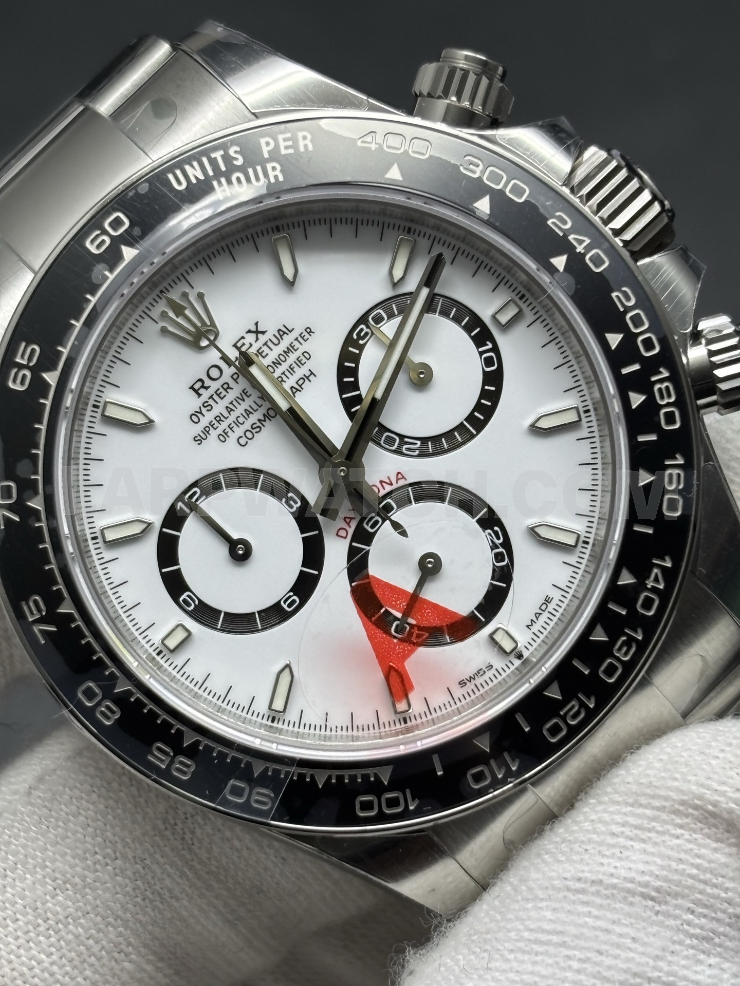 Rolex Cosmograph Daytona 40mm White Dial Stainless Steel