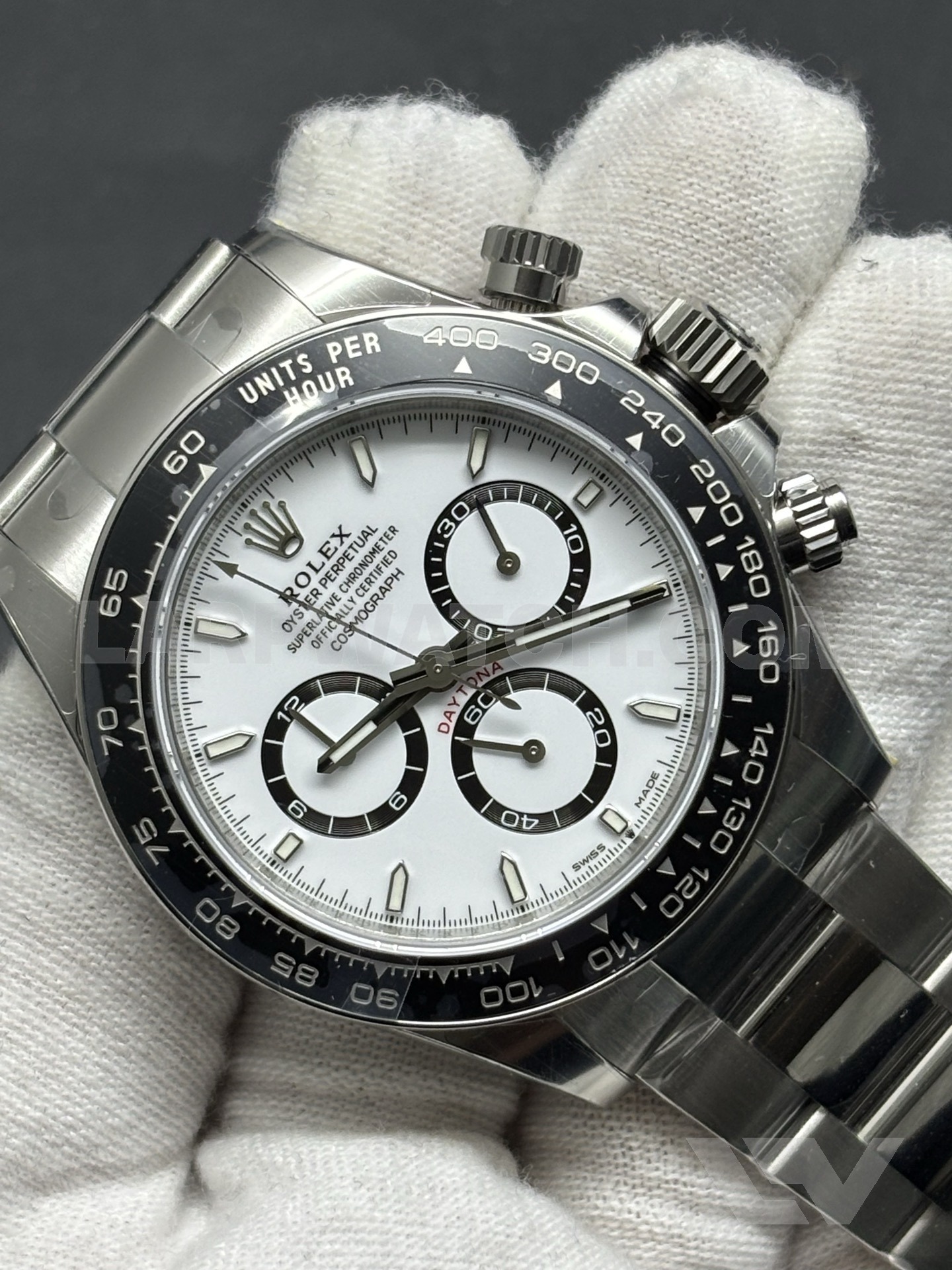 Rolex Cosmograph Daytona 40mm White Dial Stainless Steel