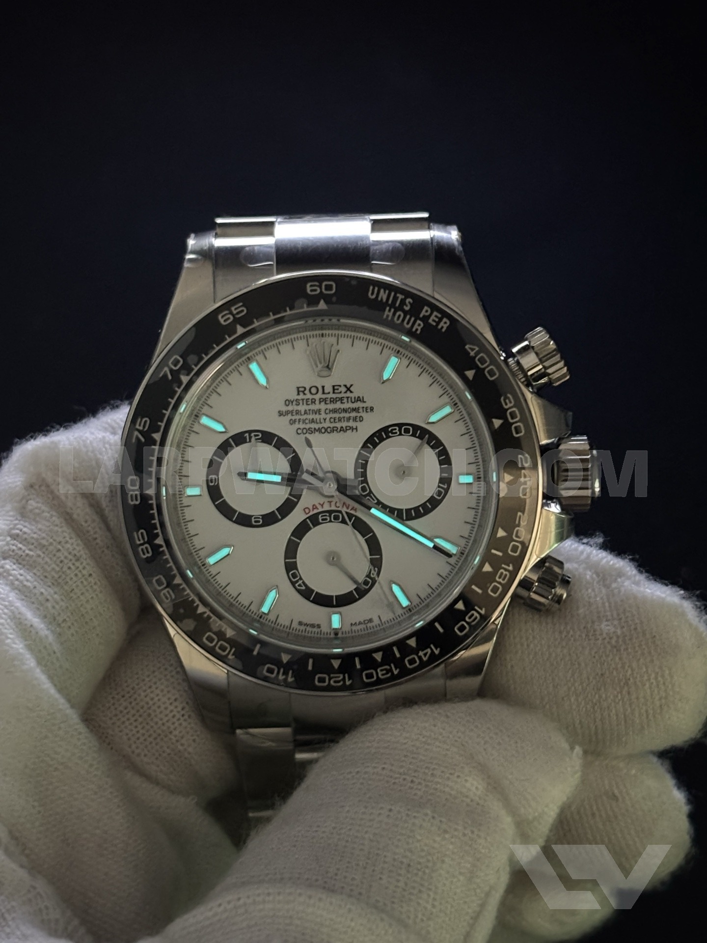 Rolex Cosmograph Daytona 40mm White Dial Stainless Steel
