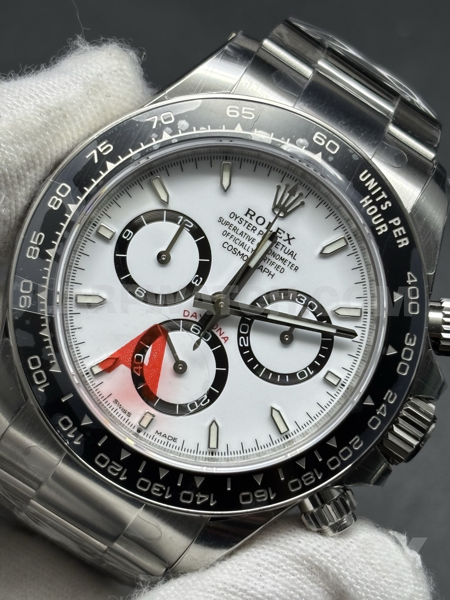 Rolex Cosmograph Daytona 40mm White Dial Stainless Steel