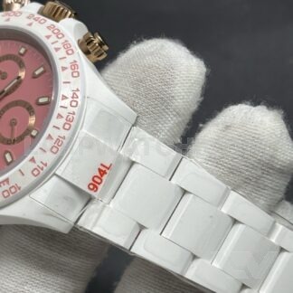 Rolex Daytona 40mm Pink Dial Stainless Steel