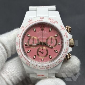 Rolex Daytona 40mm Pink Dial Stainless Steel