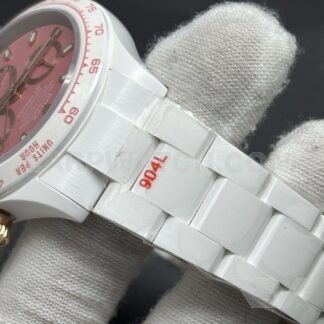 Rolex Daytona 40mm Pink Dial Stainless Steel