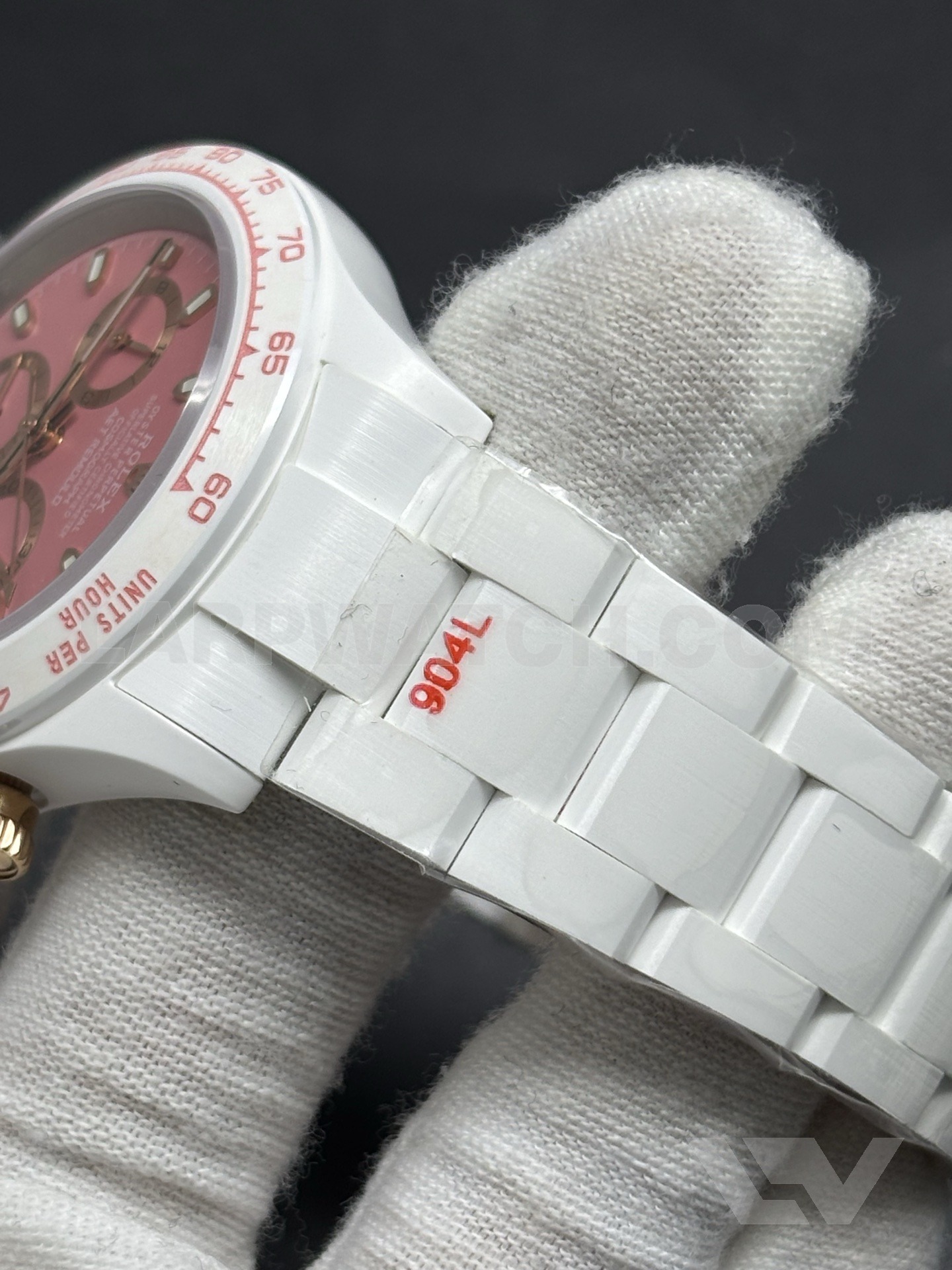 Rolex Daytona 40mm Pink Dial Stainless Steel