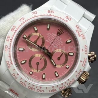 Rolex Daytona 40mm Pink Dial Stainless Steel