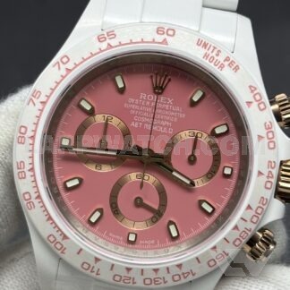 Rolex Daytona 40mm Pink Dial Stainless Steel