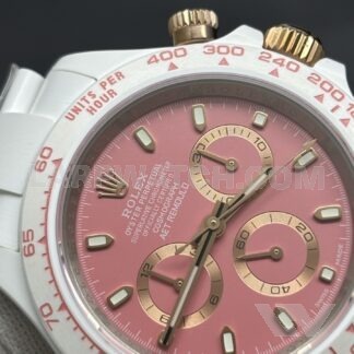 Rolex Daytona 40mm Pink Dial Stainless Steel