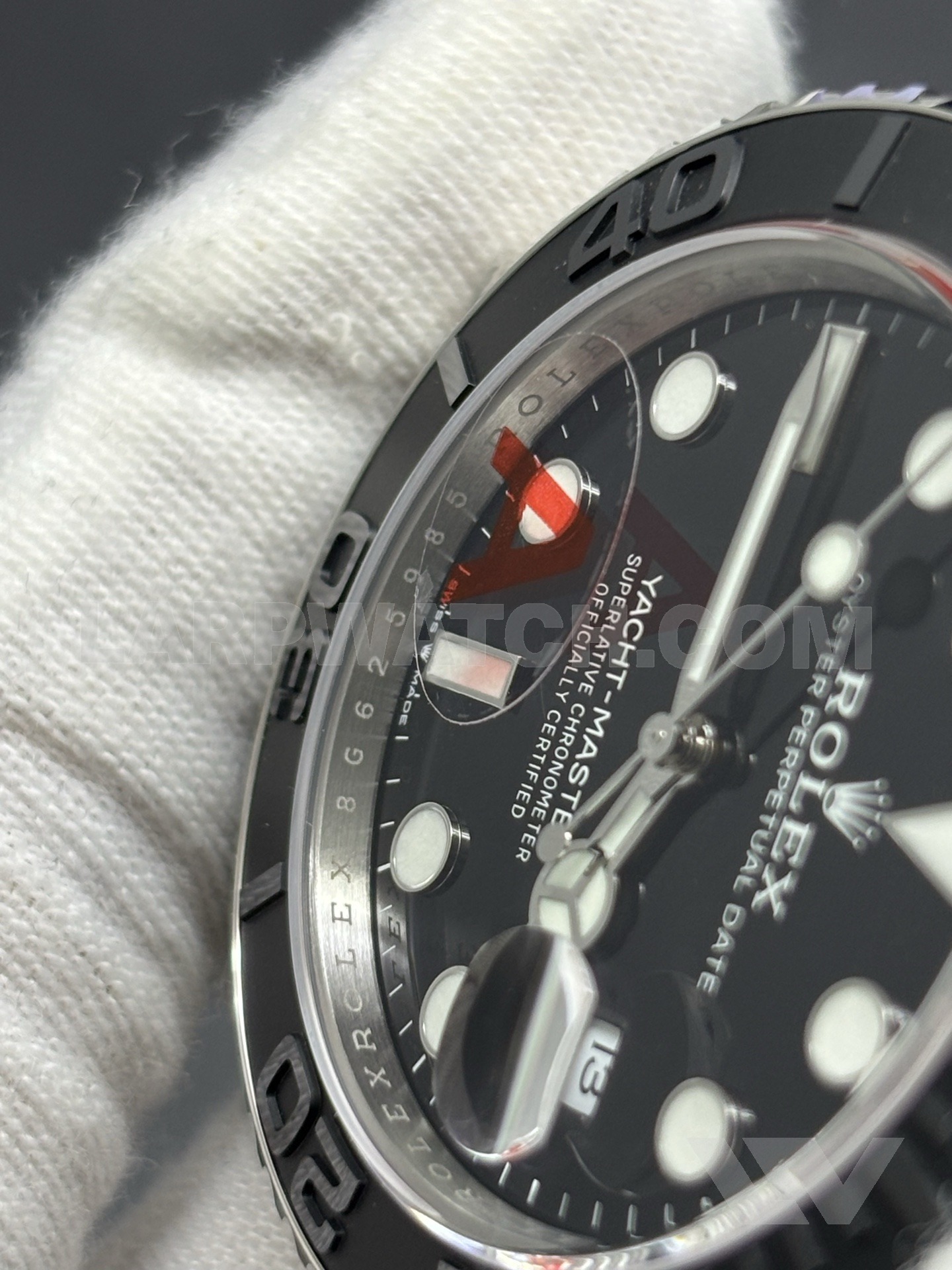 Rolex Yacht-Master 42mm Black Dial Rubber Strap