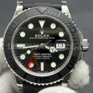 Rolex Yacht-Master 42mm Black Dial Rubber Strap