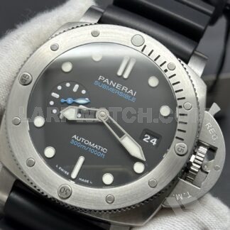 Panerai Submersible 42mm Black Dial Stainless Steel