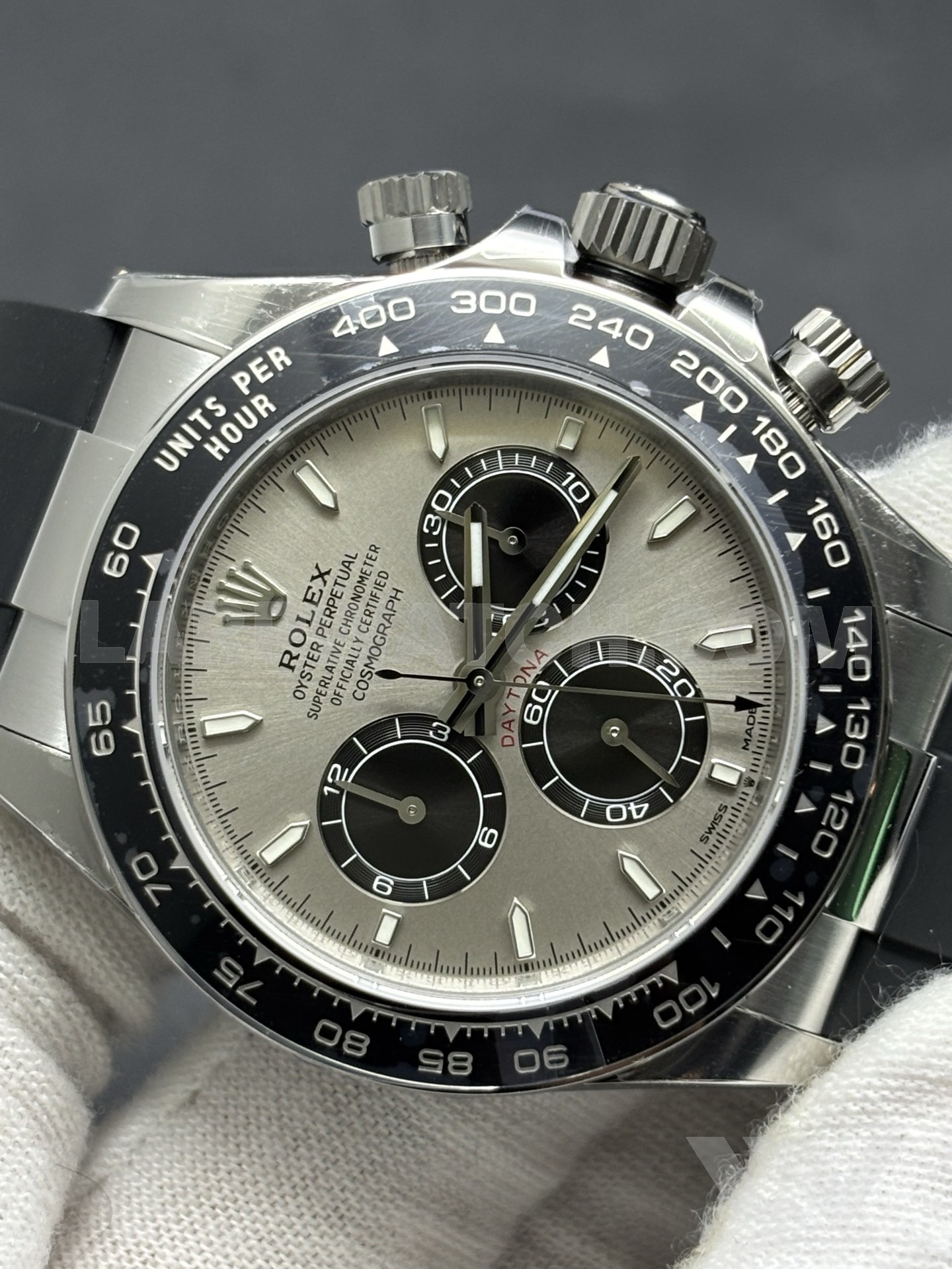 Rolex Daytona 40mm Silver Dial Stainless Steel