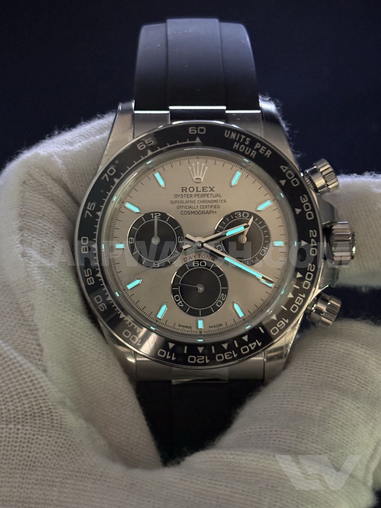 Rolex Daytona 40mm Silver Dial Stainless Steel