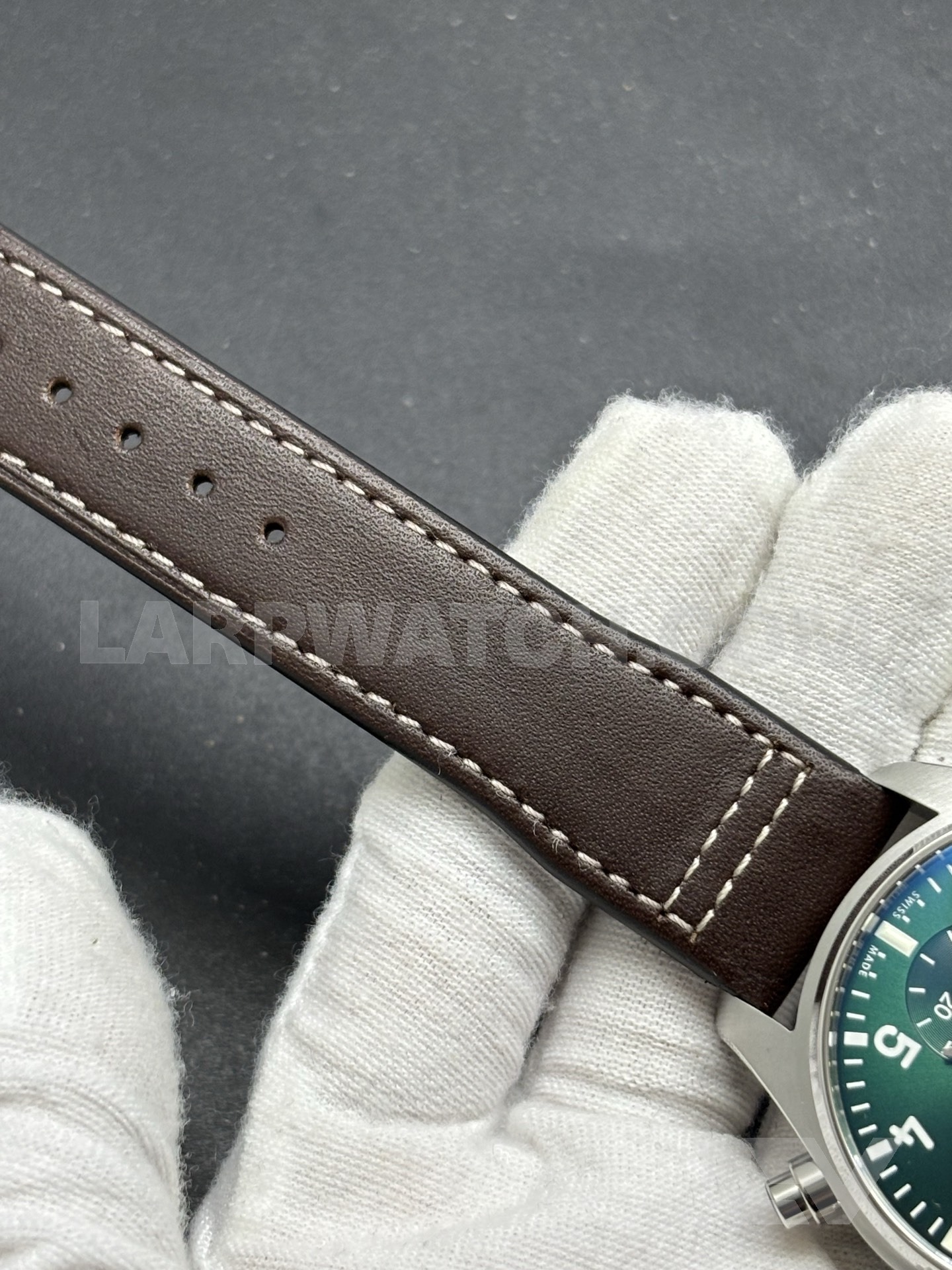 IWC Pilot's Watch Chronograph 43mm Green Dial Stainless Steel