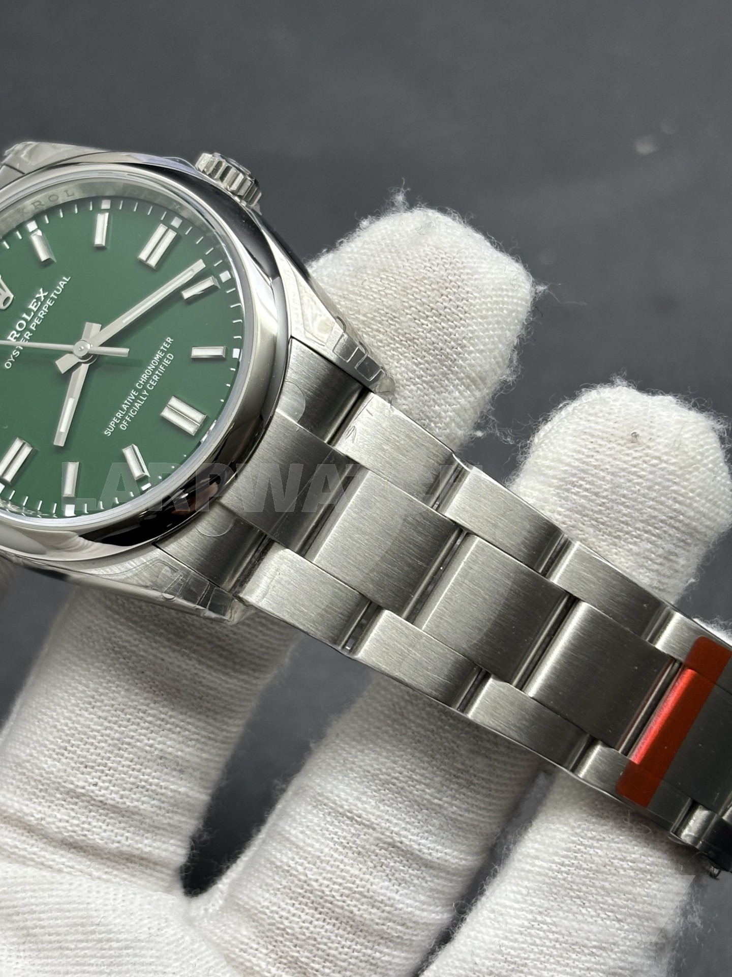 Rolex Oyster Perpetual 36mm Green Dial Stainless Steel