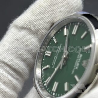 Rolex Oyster Perpetual 36mm Green Dial Stainless Steel