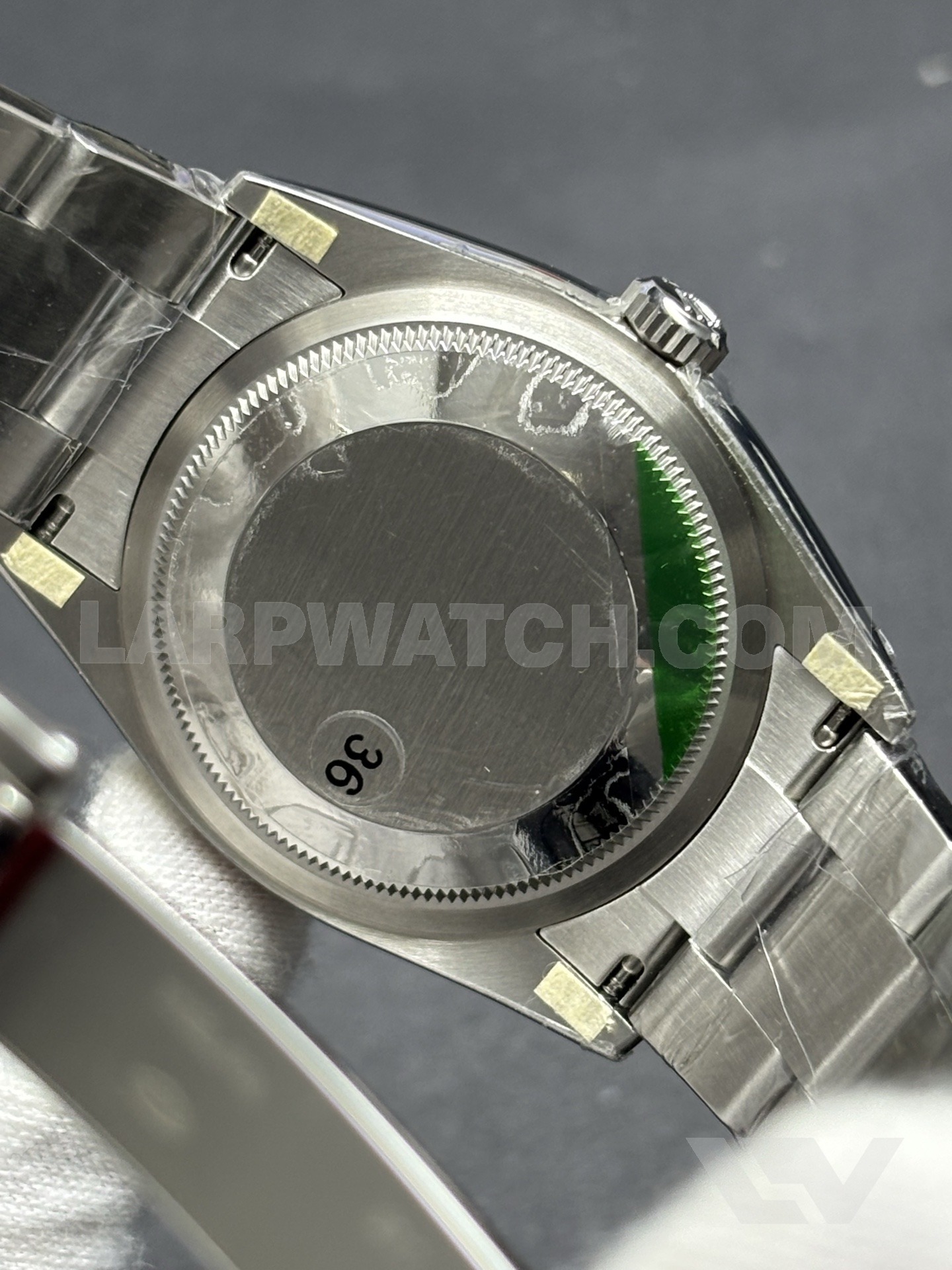 Rolex Oyster Perpetual 36mm Green Dial Stainless Steel
