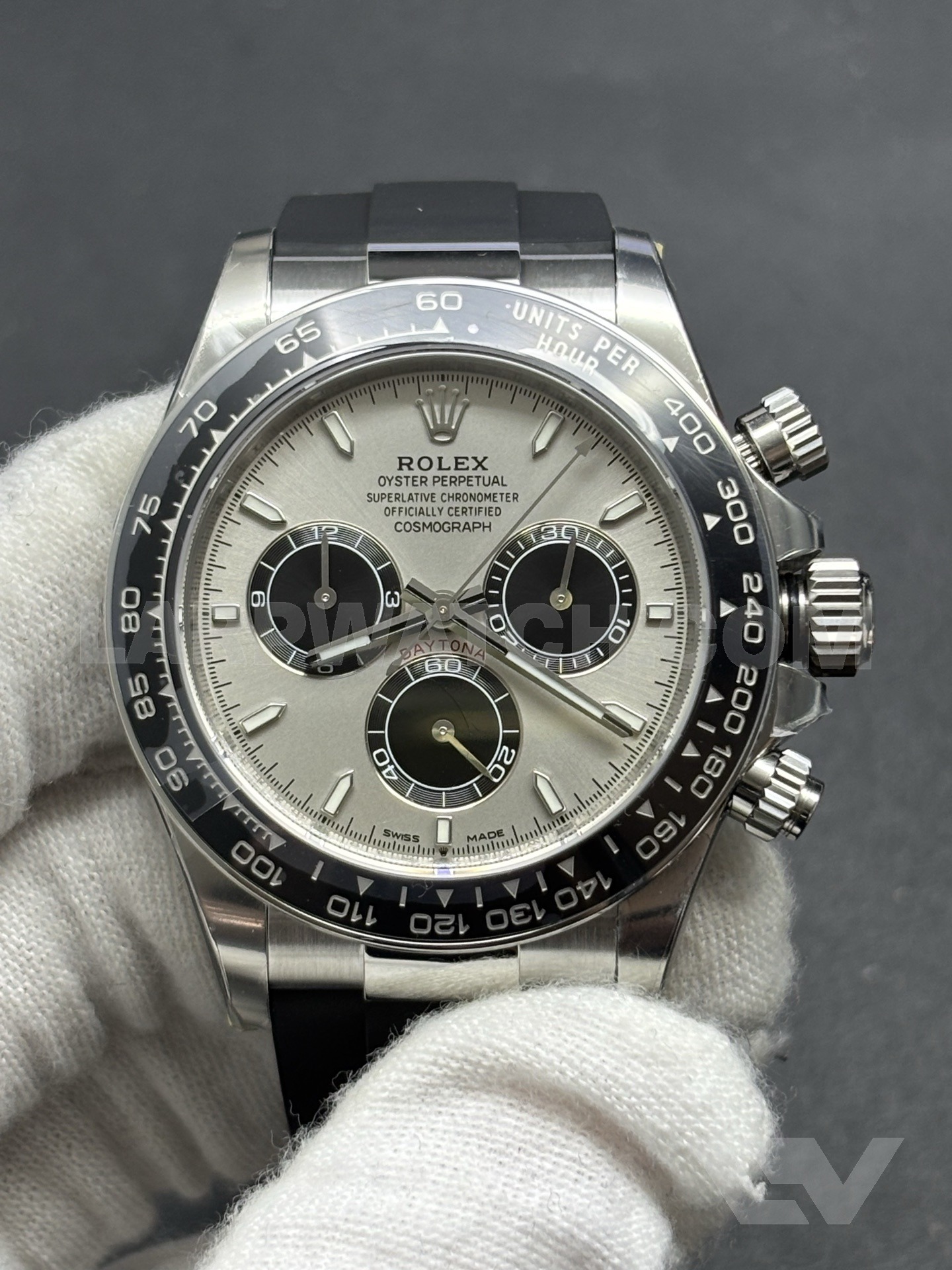 Rolex Daytona 40mm Silver Dial Stainless Steel