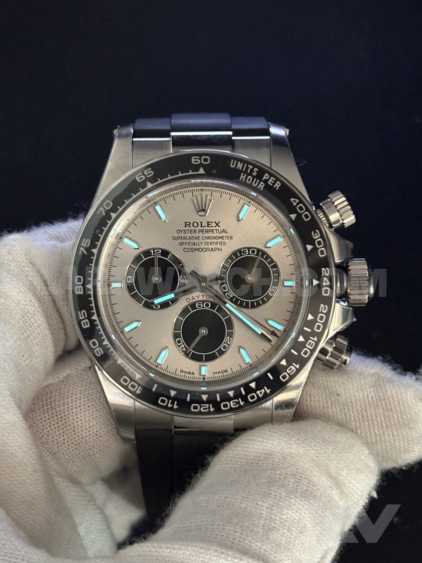 Rolex Daytona 40mm Silver Dial Stainless Steel