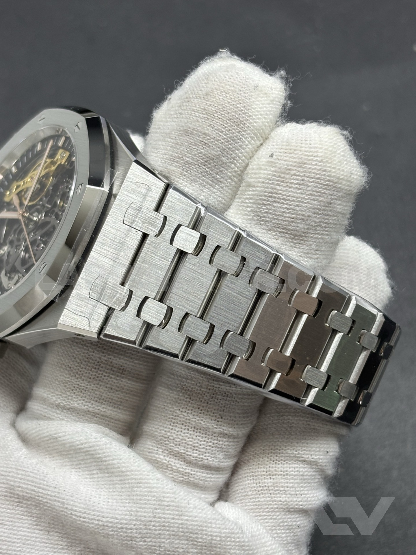 Audemars Piguet Royal Oak Double Balance Wheel Openworked 41mm Black Dial Stainless Steel