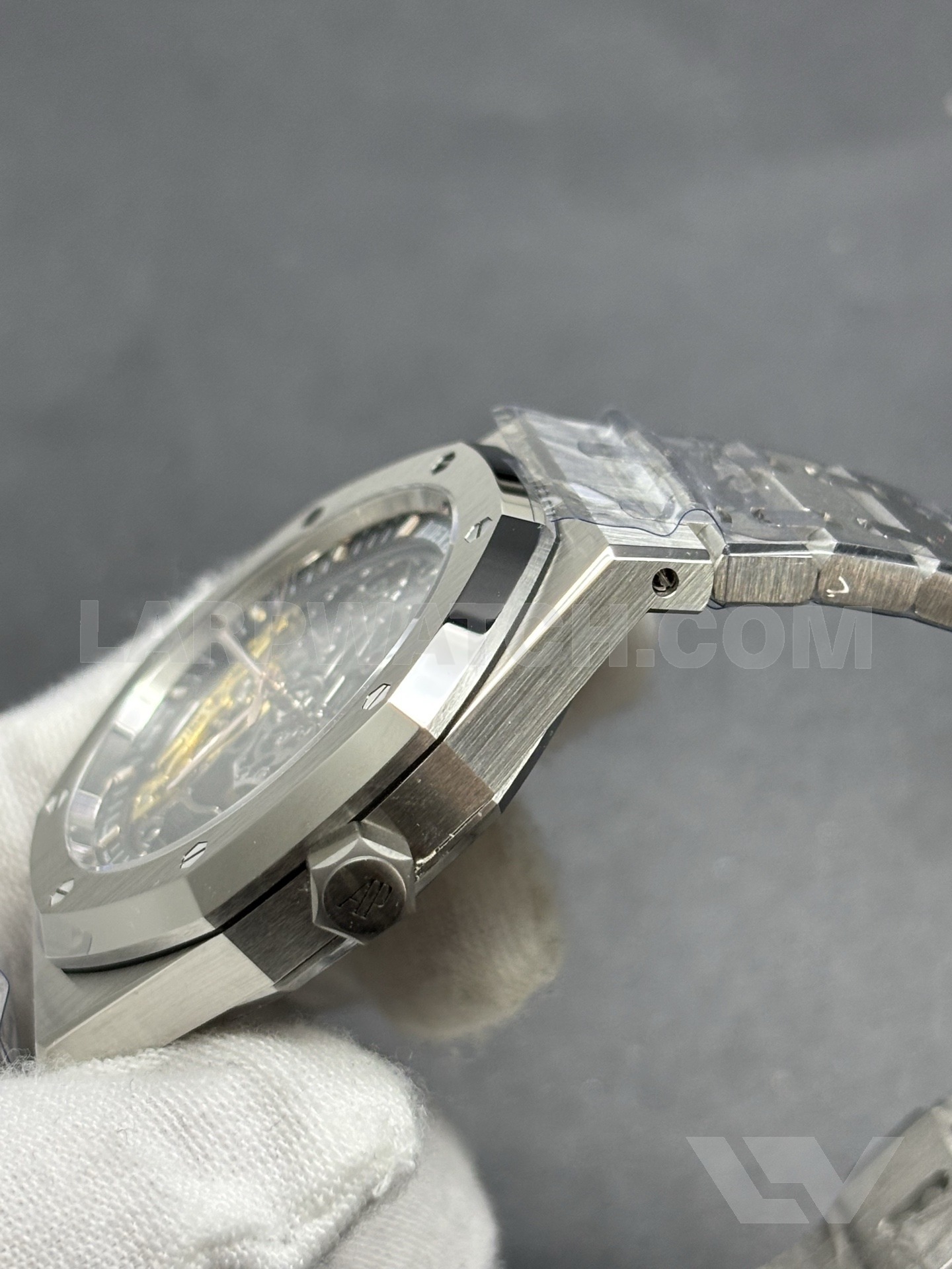 Audemars Piguet Royal Oak Double Balance Wheel Openworked 41mm Black Dial Stainless Steel