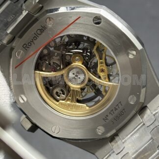 Audemars Piguet Royal Oak Double Balance Wheel Openworked 41mm Black Dial Stainless Steel