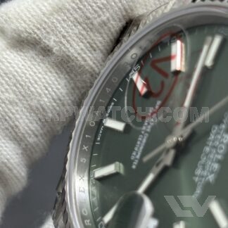 Rolex Datejust 41mm Green Dial Stainless Steel