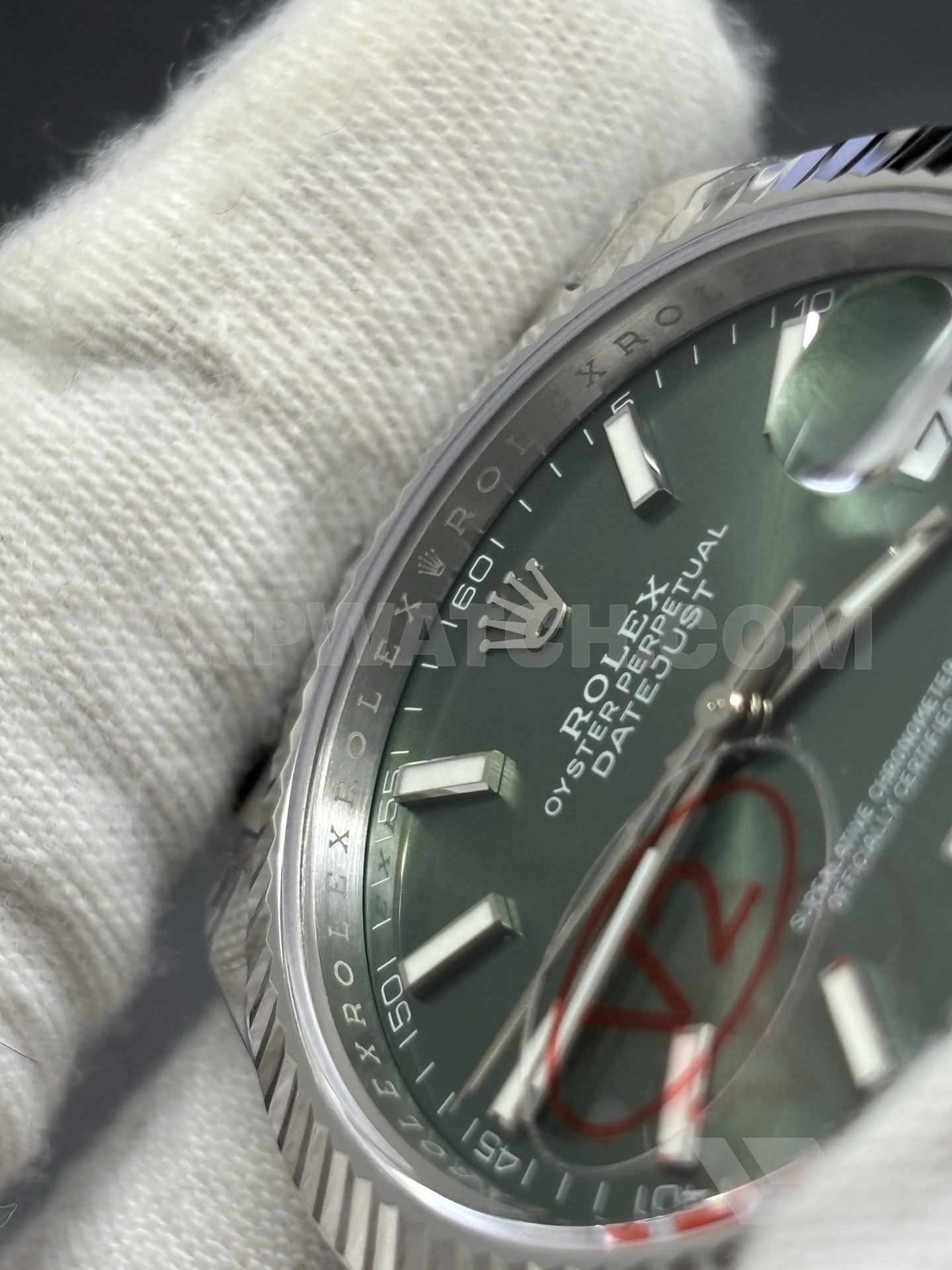 Rolex Datejust 41mm Green Dial Stainless Steel