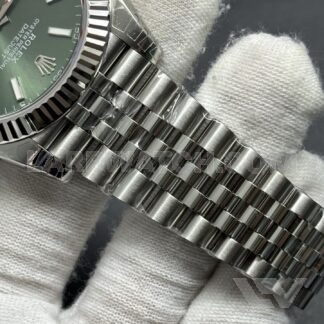 Rolex Datejust 41mm Green Dial Stainless Steel