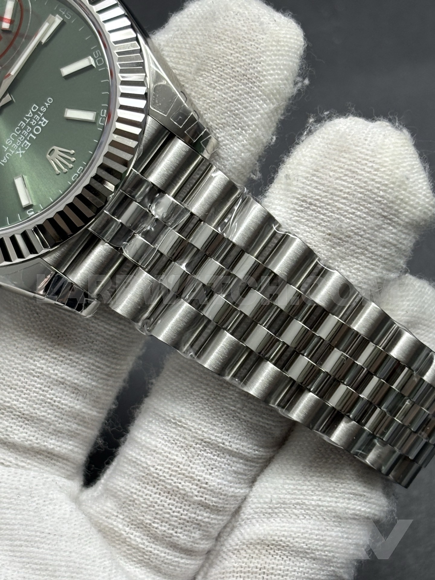 Rolex Datejust 41mm Green Dial Stainless Steel