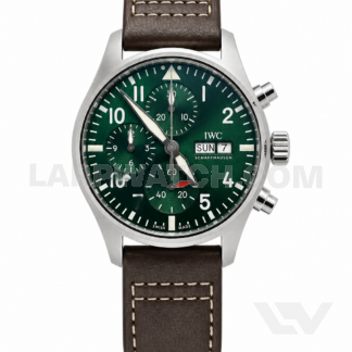 IWC Pilot's Watch Chronograph 43mm Green Dial Stainless Steel