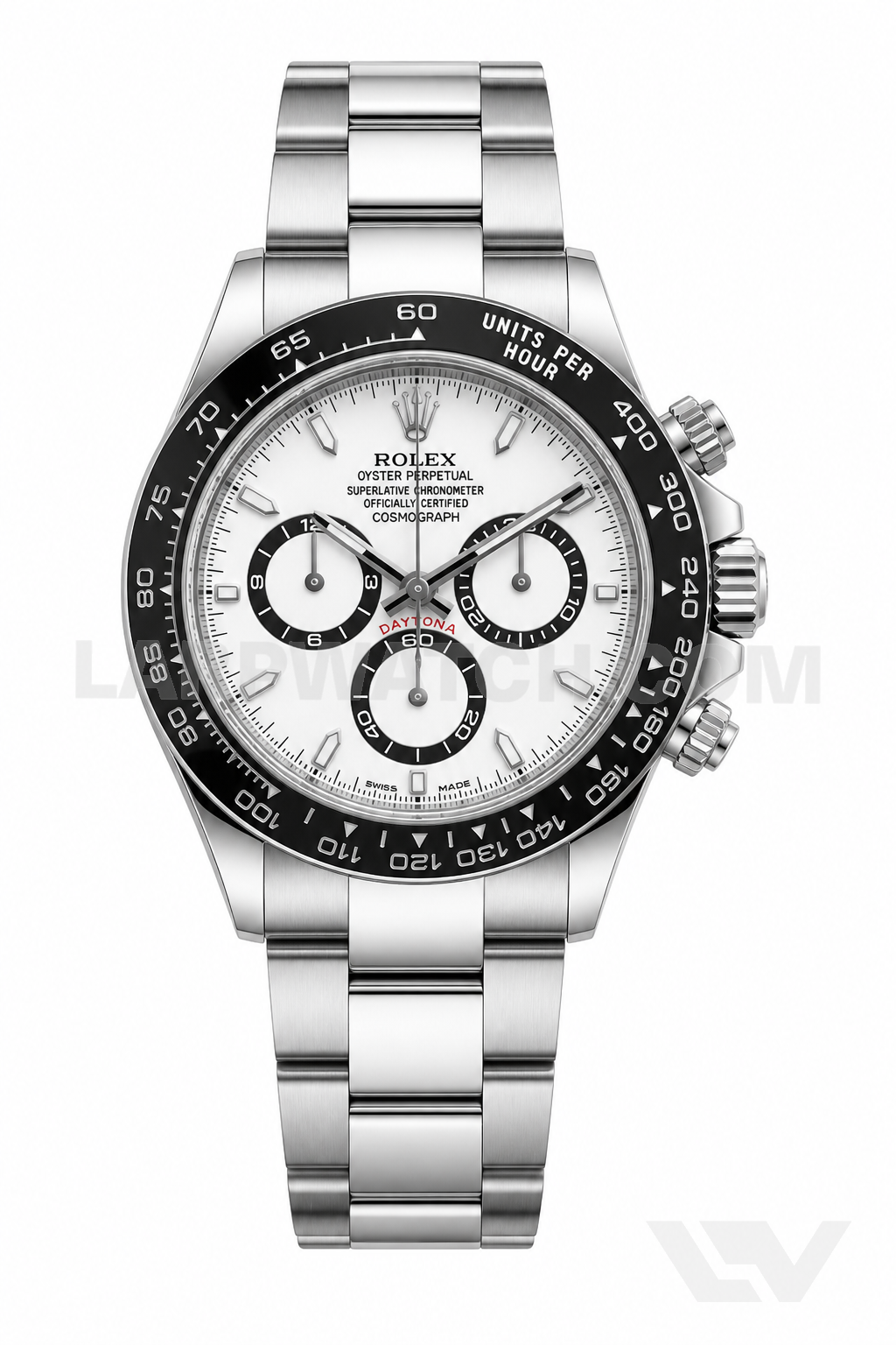 Rolex Cosmograph Daytona 40mm White Dial Stainless Steel