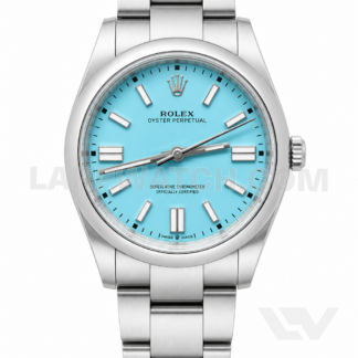 Rolex Oyster Perpetual 41mm Blue Dial Stainless Steel